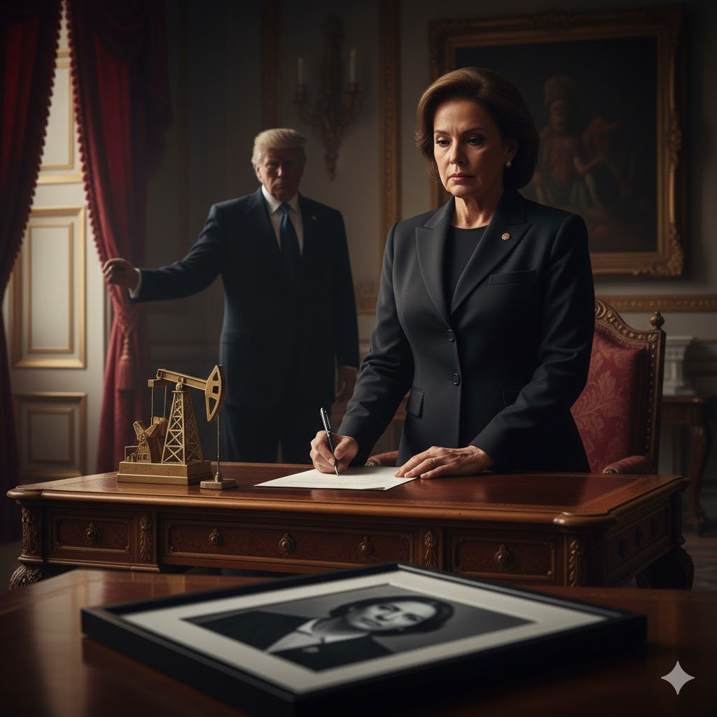 The Puppet & The Prize: Why Trump Preferred Delcy over Machado